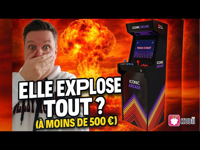 Borne Iconic Arcade : le vrai plaisir de l’arcade à la maison (et à prix&nbsp;cool)