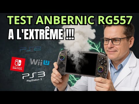 Test complet de l’Anbernic RG557 : console portable OLED musclée ou simple variante&nbsp;?