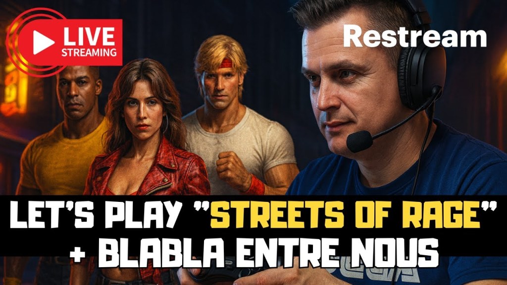 [EN LIVE] STREETS OF RAGE SUR MEGADRIVE : RETOUR SUR LA LEGENDE DU BEAT M&nbsp;ALL