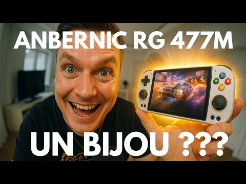 Test de la Anbernic RG477M : la console portable en métal qui veut tout&nbsp;faire