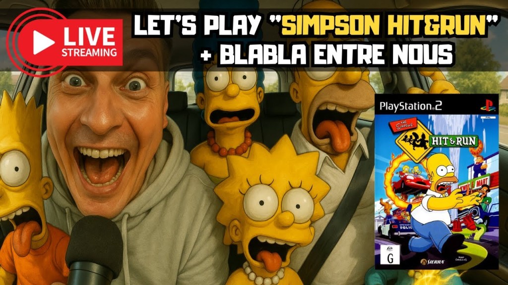 [EN LIVE] Simpsons: Hit & Run&nbsp;&raquo; (PS2) : retour nostalgique sur un classique&nbsp;déjanté