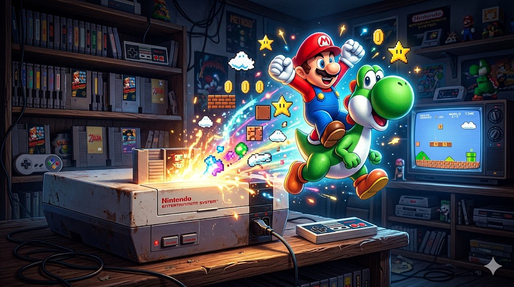 Super Mario World sur NES : Le mirage 8-bits d&rsquo;un monument de la Super&nbsp;Nintendo
