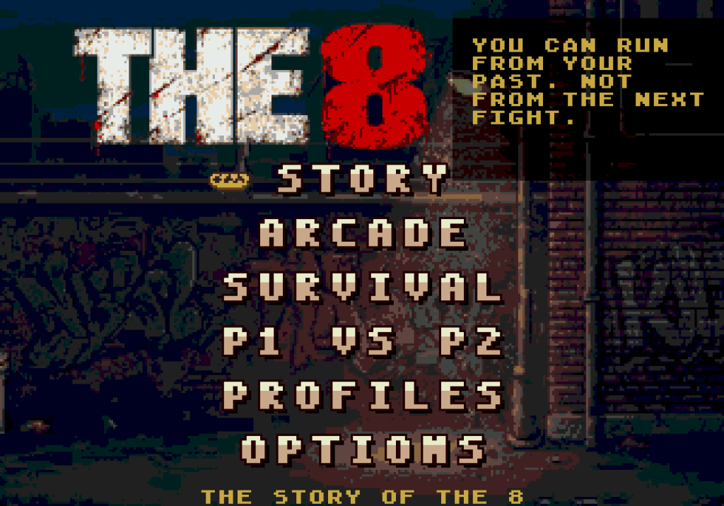 THE 8 : Un jeu de combat homebrew Mega Drive gore et urbain