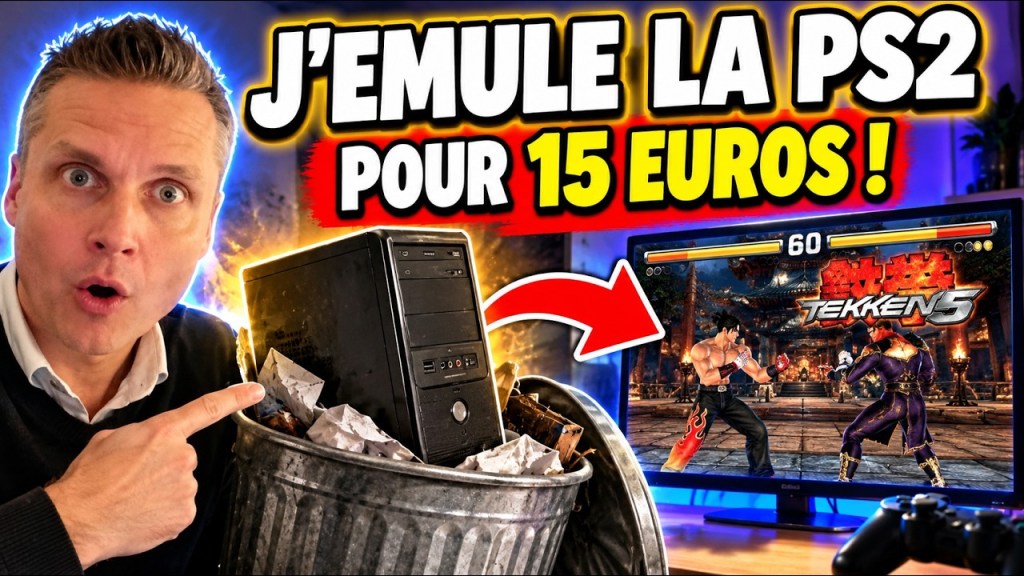 Miniature de la vidéo Un PC à 15 € qui fait tourner la PS2